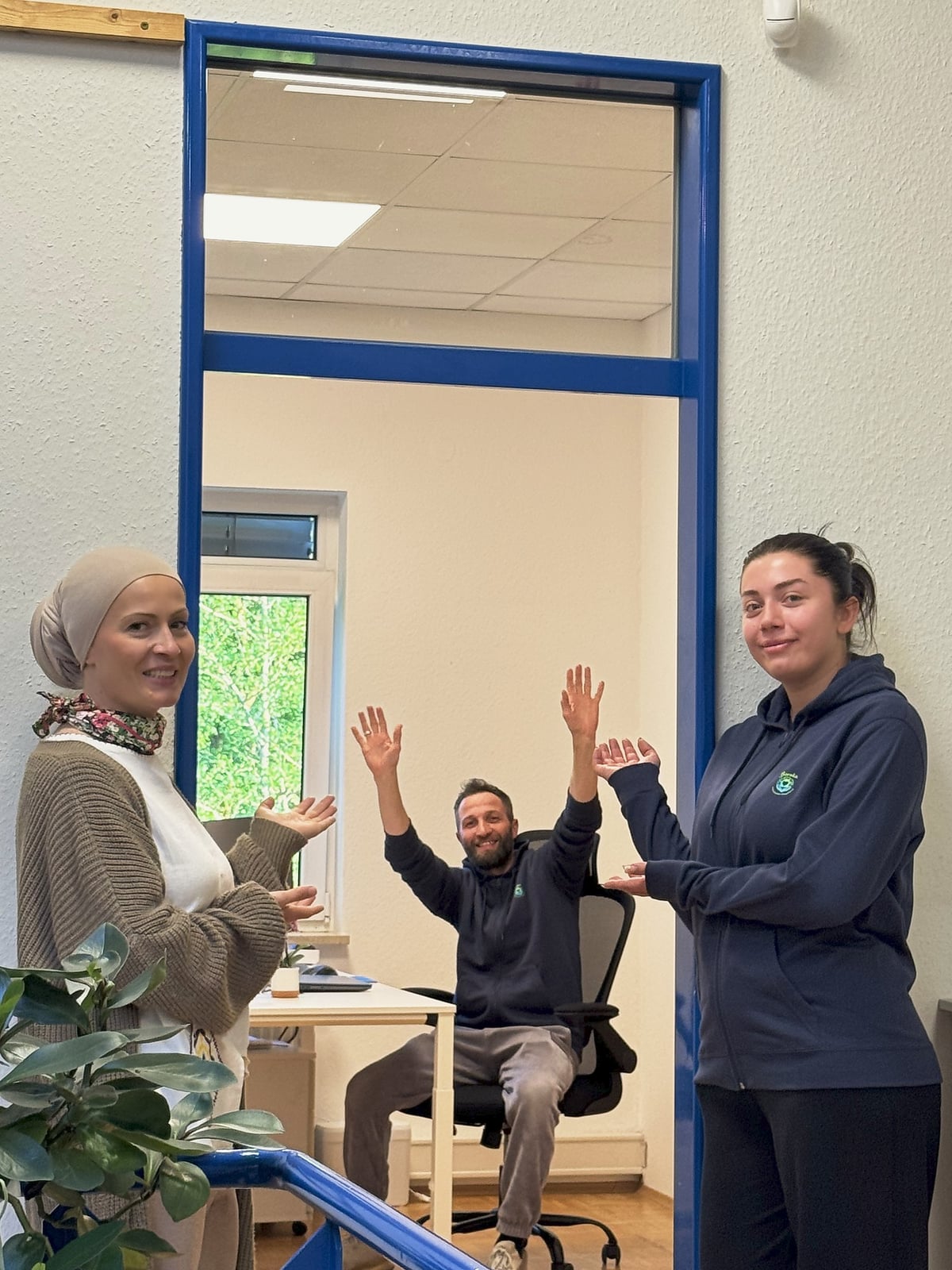 Das Baraka-Team begrüßt Sie herzlich im Büro in Aalen